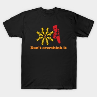 Don't Overthink It - Abraham Lincoln Pop Art T-Shirt